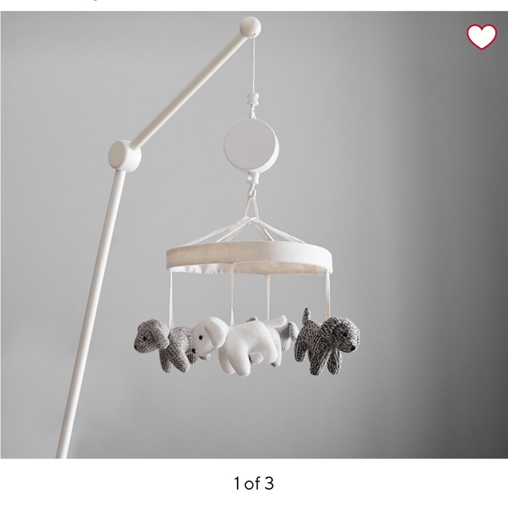 Pottery Barn Knitted Dog Mobile